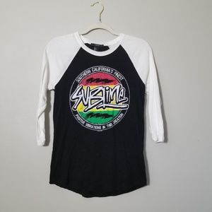 SOLD SUBLIME Baseball Style Band Tee Forever 21